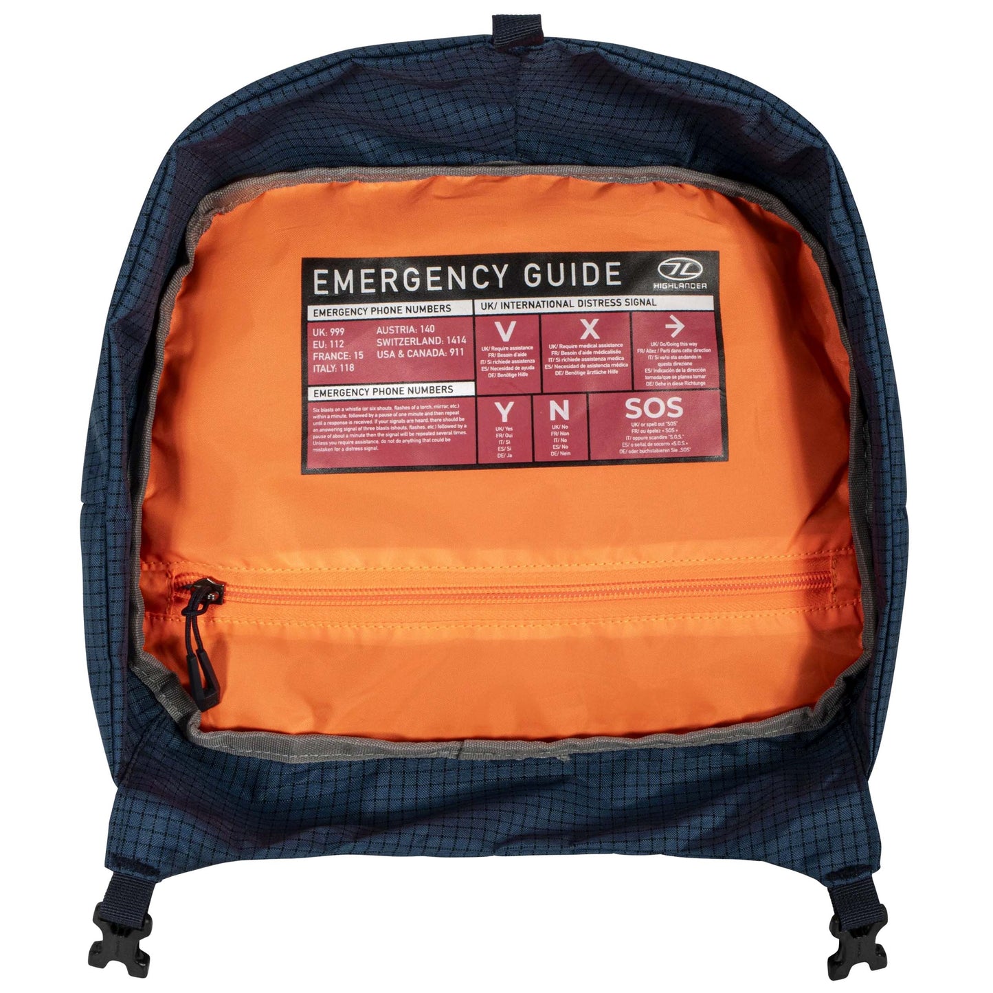 Plecak Highlander Outdoor Vulkan 45 l - Navy Blue