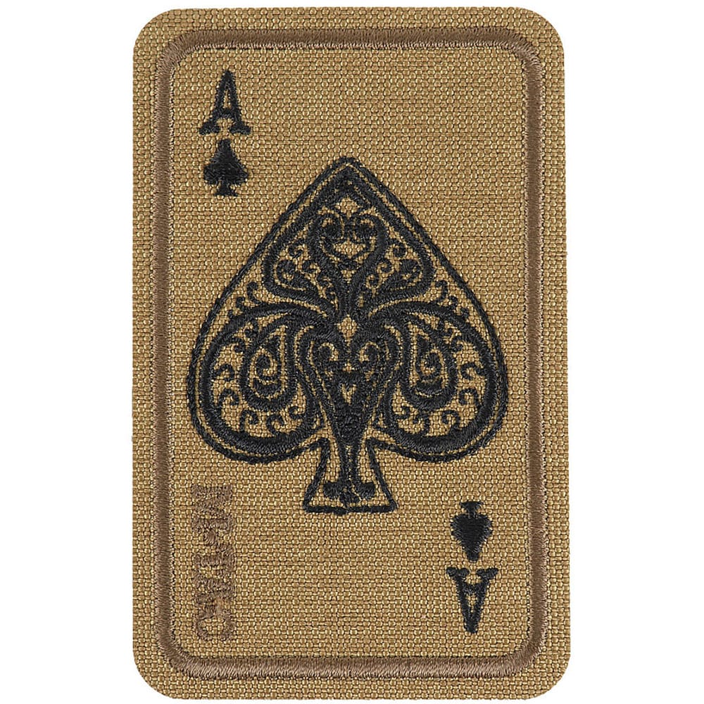 Naszywka M-Tac Ace Of Spades - Coyote