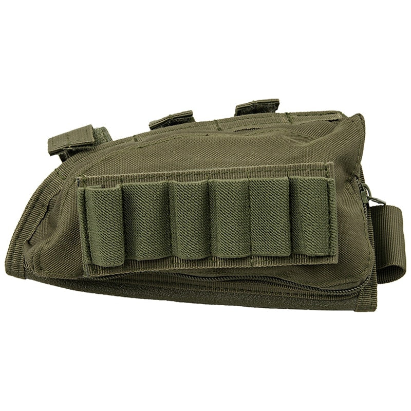 Ładownica na kolbę do strzelby ASG GFC Tactical - Oliwkowa