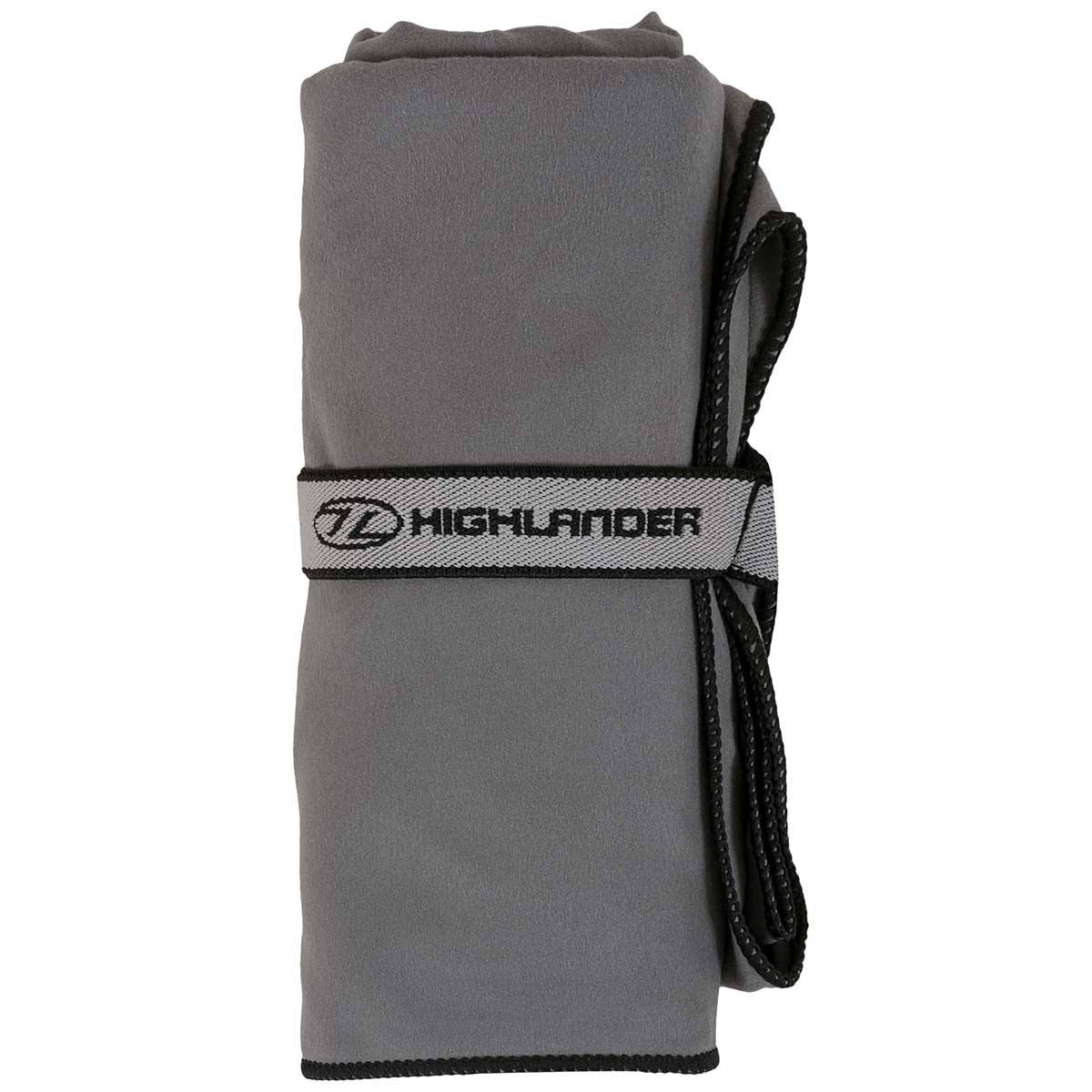 Ręcznik szybkoschnący Highlander Outdoor Fibre Soft M - Charcoal