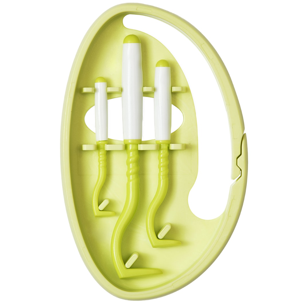 Kleszczołapki Tick Twister Clipbox Trio - Green