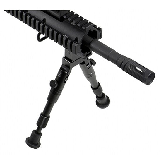 Dwójnóg UTG Shooter's SWAT Bipod Rubber Feet 6,2" - 6,7" Picatinny - Black