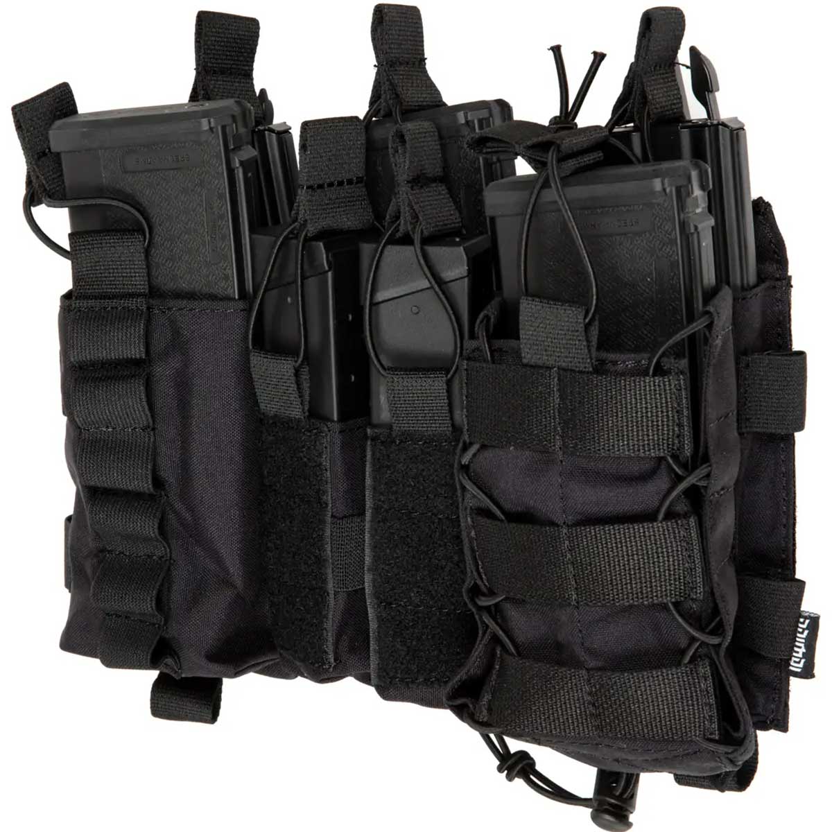 Panel z ładownicami Primal Gear Inta do kamizelek taktycznych - Black