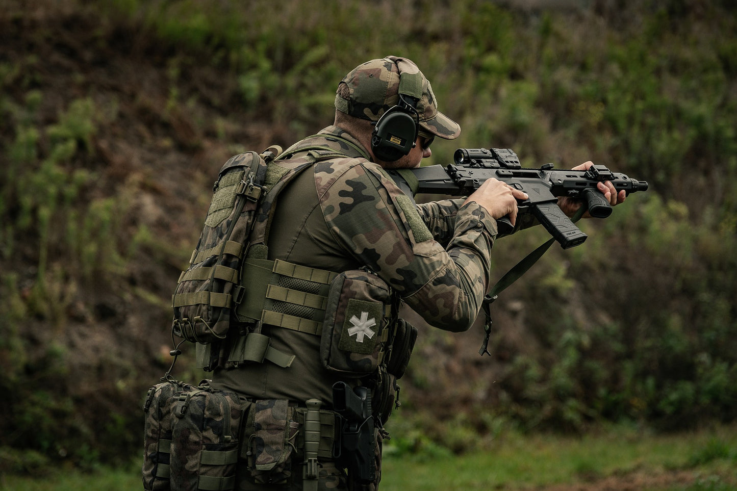 Bluza Helikon MCDU Combat Shirt NyCo Rip-Stop - wz.93 Pantera PL Woodland