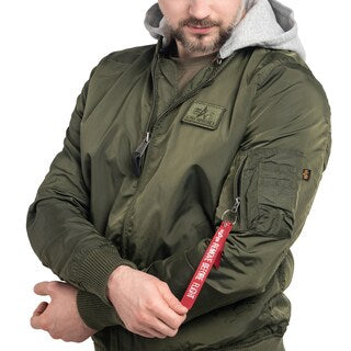 Kurtka Alpha Industries MA-1 TT Hood - Dark Green