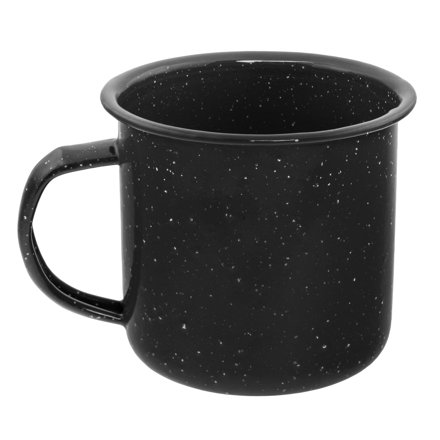 Kubek stalowy Mil-Tec Western 350 ml - Black