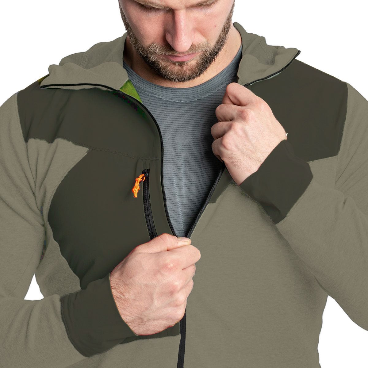 Bluza Salewa Puez 2 Dry - Dark Olive