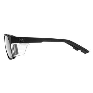 Okulary Wiley X Founder - Captivate Polarized Black Mirror/Matte Black