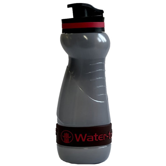 Butelka z filtrem Water-to-Go Sugarcane 550 ml - Henna Red