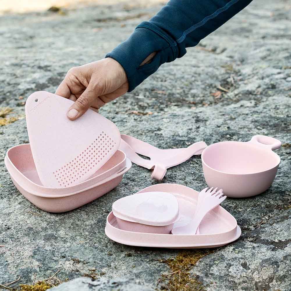 Zestaw turystyczny Light MY Fire Outdoor MealKit Bio - Musty Yellow