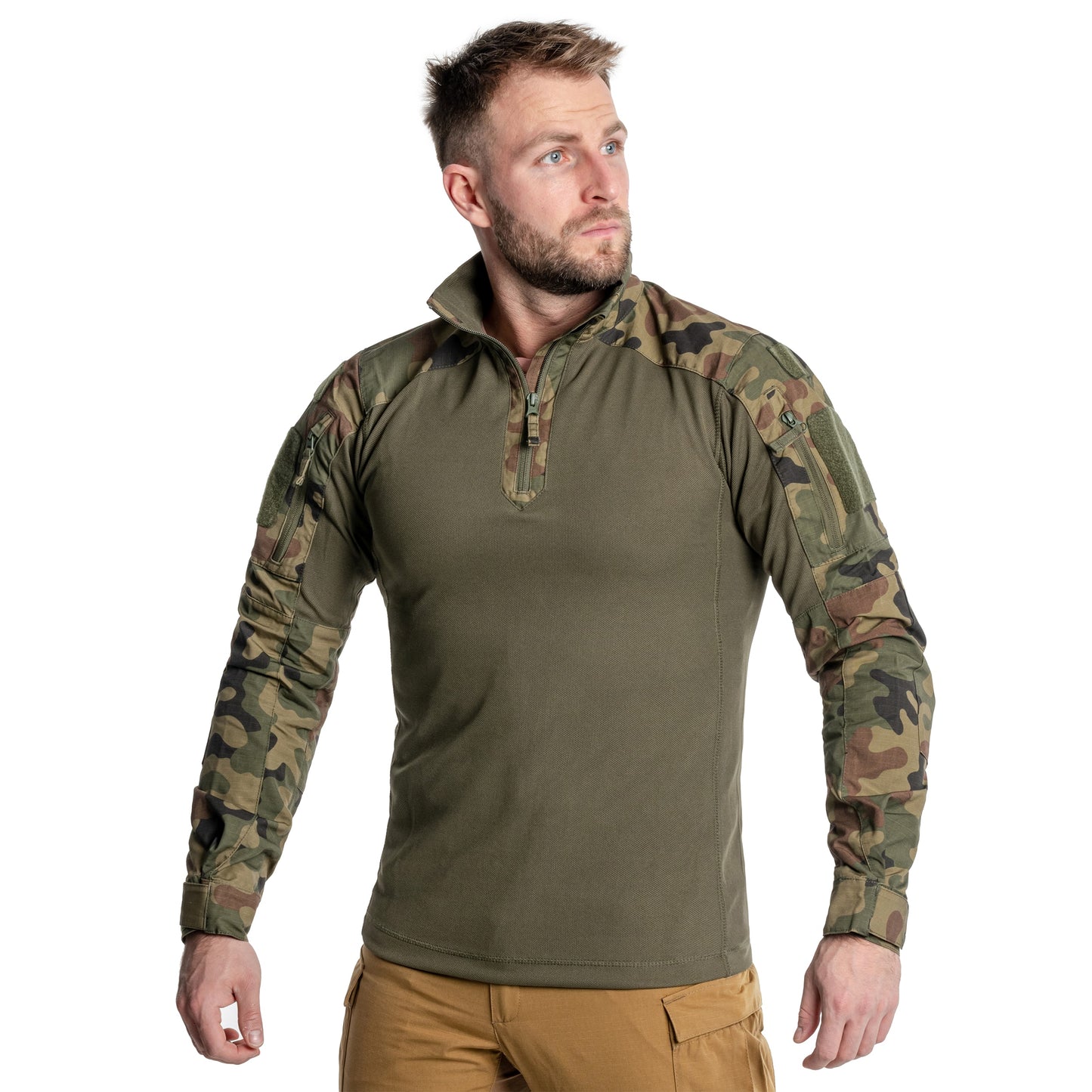 Bluza Helikon MCDU Combat Shirt NyCo Rip-Stop - wz.93 Pantera PL Woodland