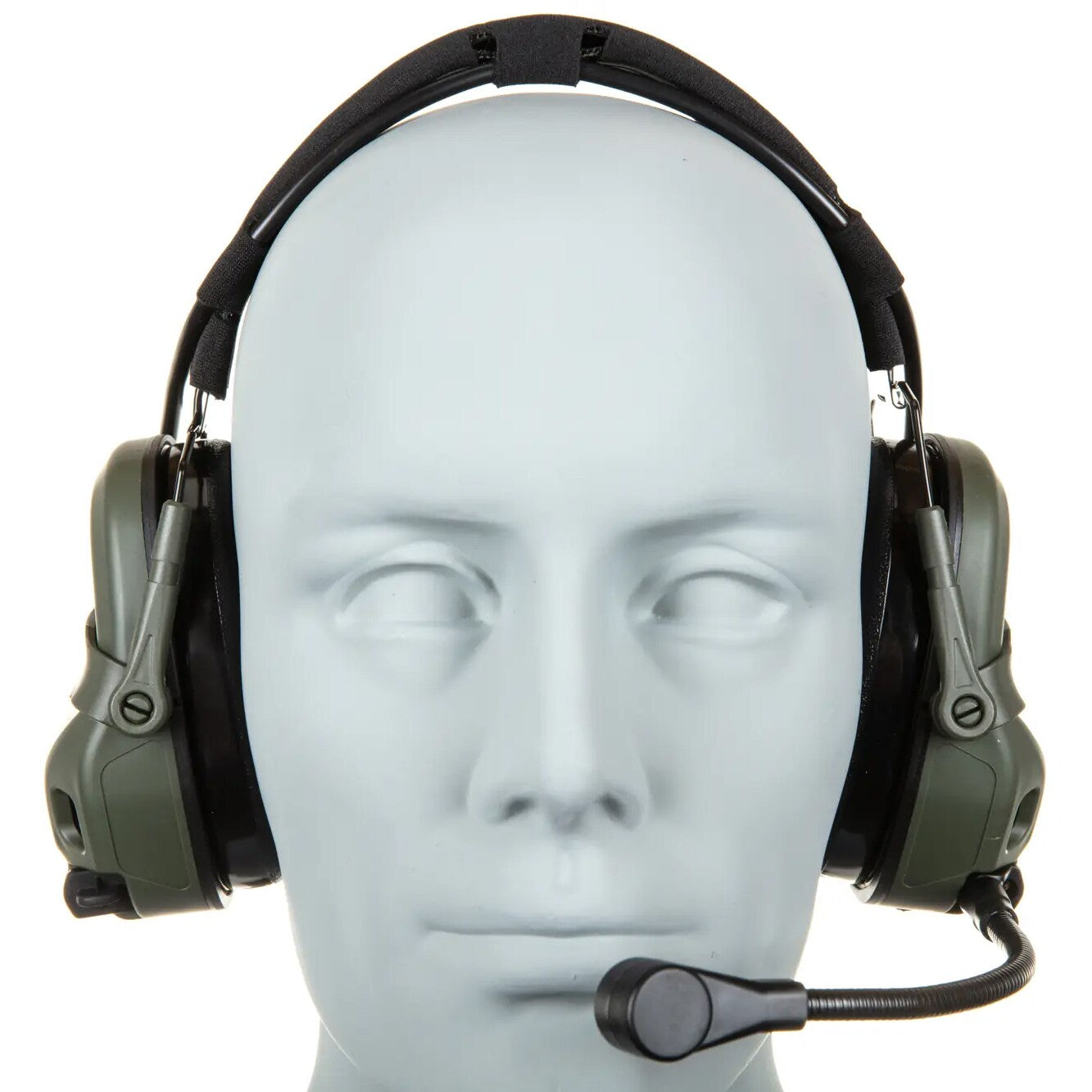 Atrapa zestawu słuchawkowego Wosport HD-17-A Gen. 6 - Olive