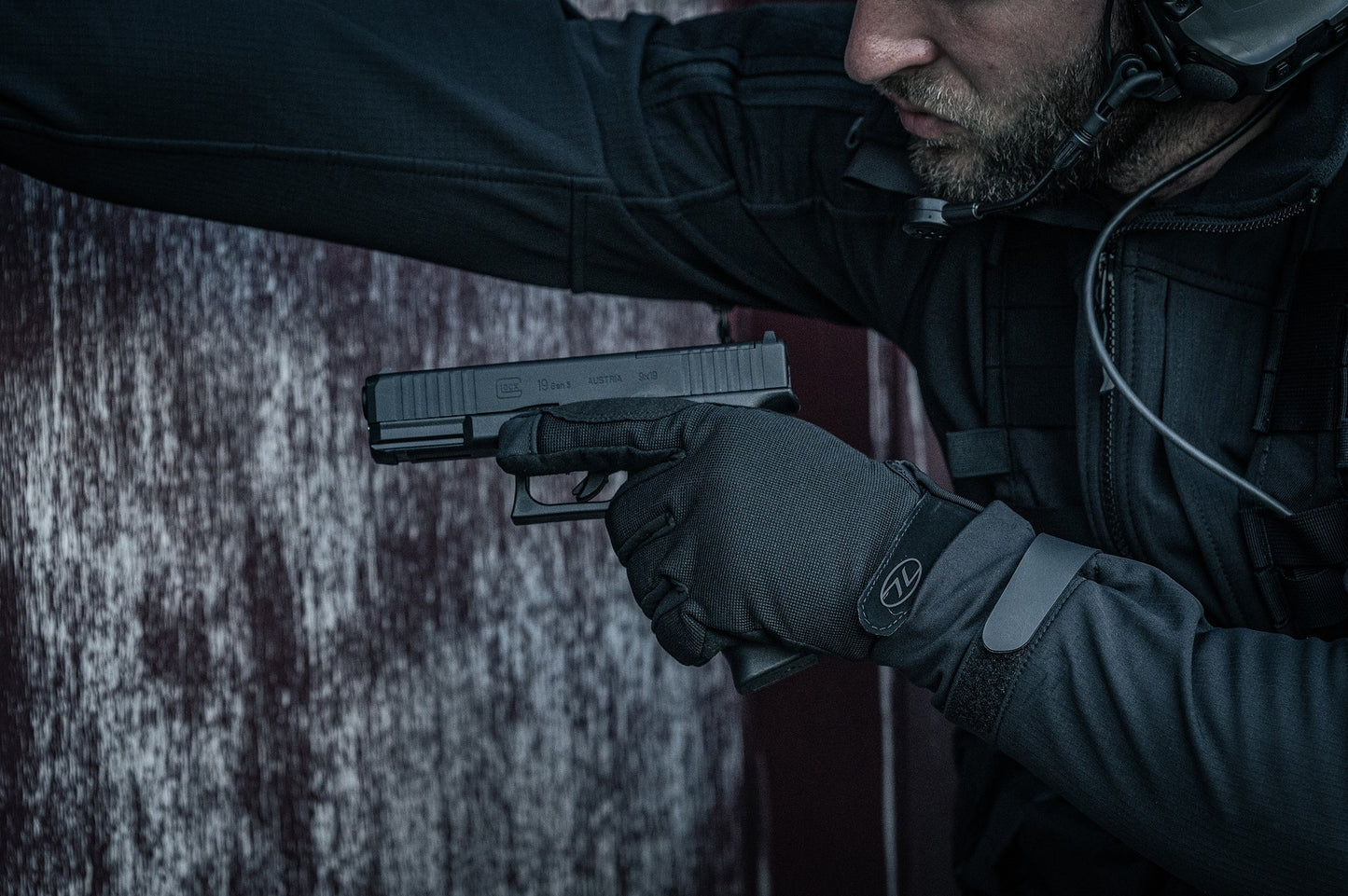 Rękawice Highlander Aqua-Tac - Black