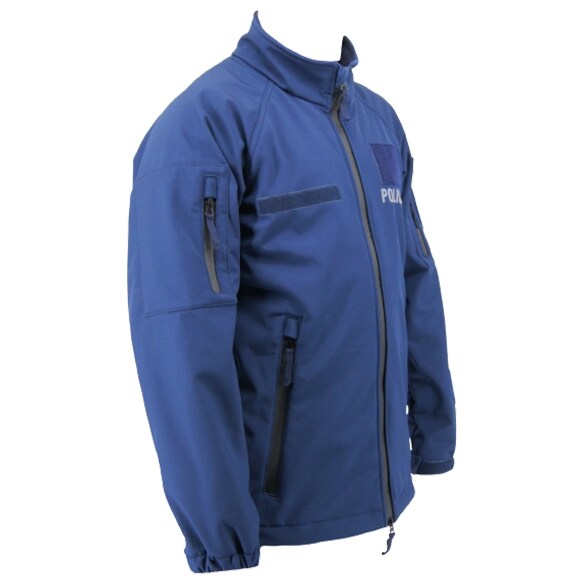 Kurtka Policji Softshell - Granatowa