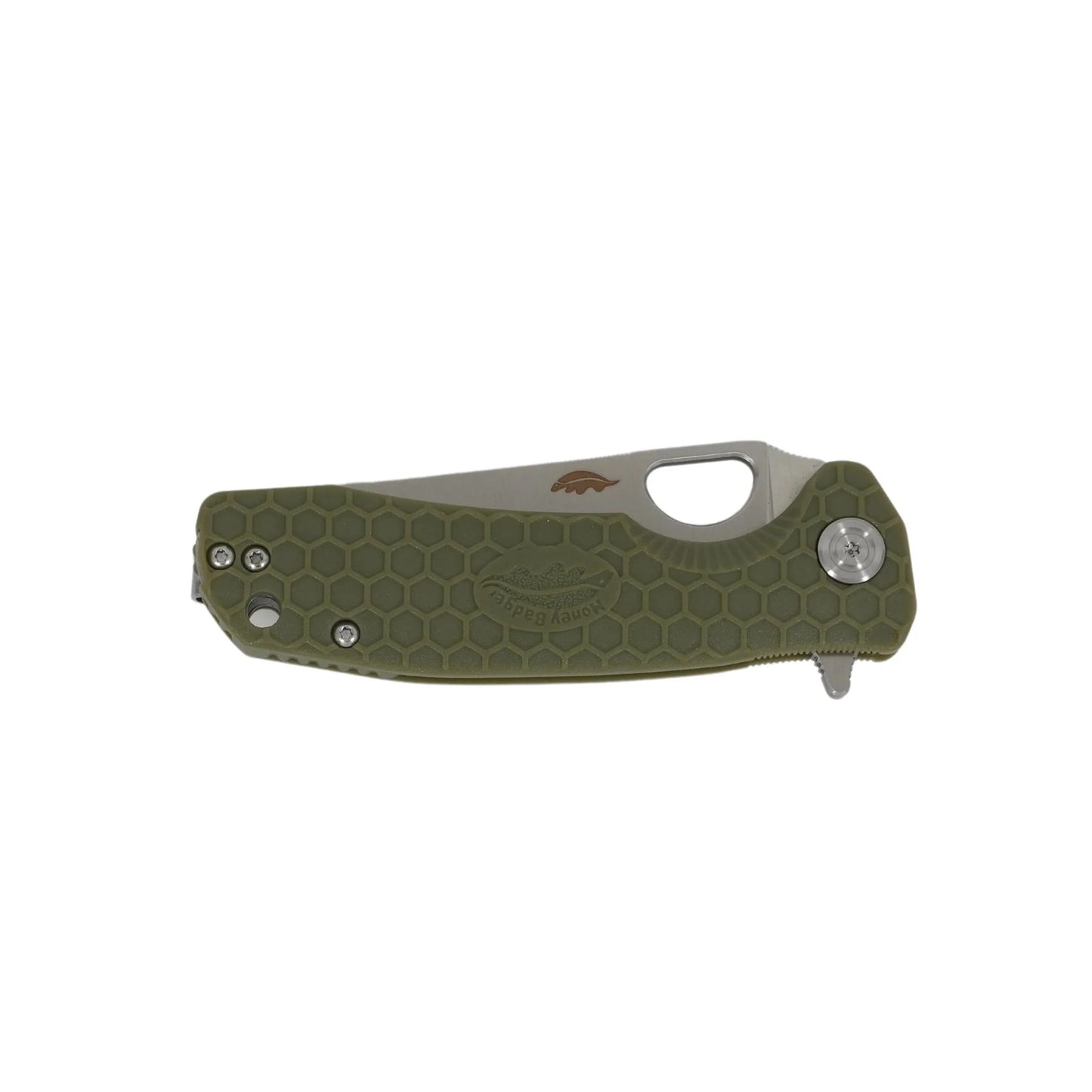 Nóż składany Honey Badger Leaf Medium 8Cr13MoV - Green