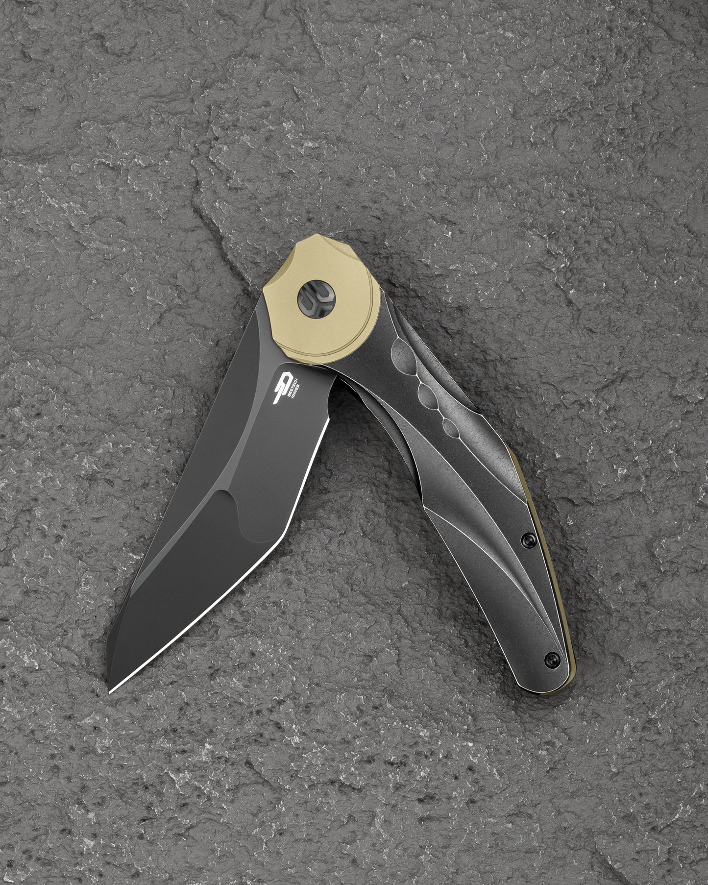 Nóż składany Bestech Knives Excentric - Black Stonewash