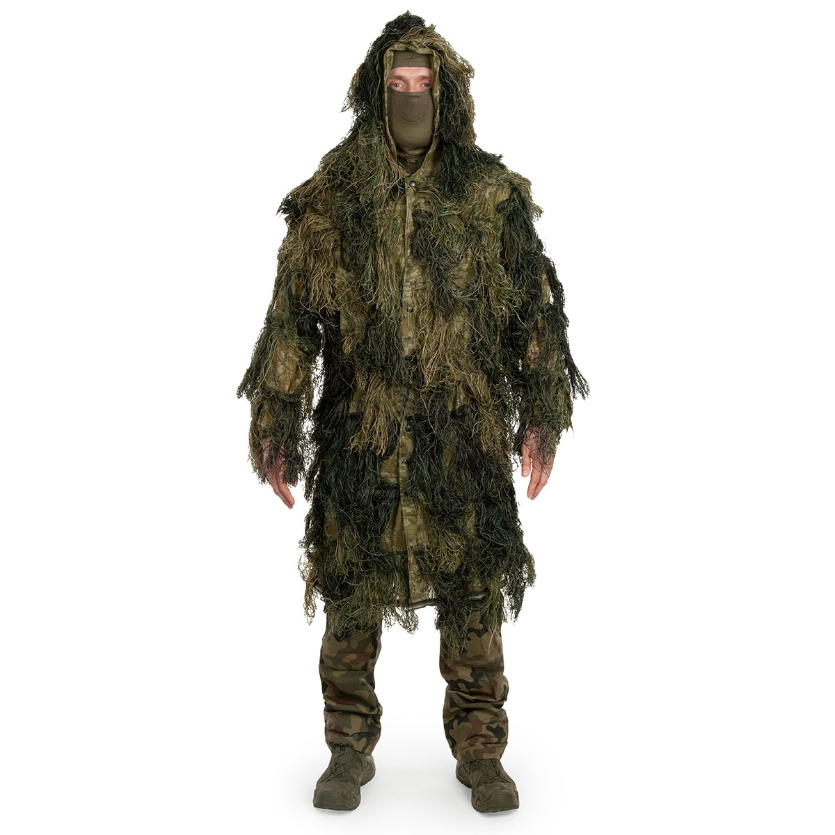 Strój maskujący MFH Ghilie Camo Parka Woodland