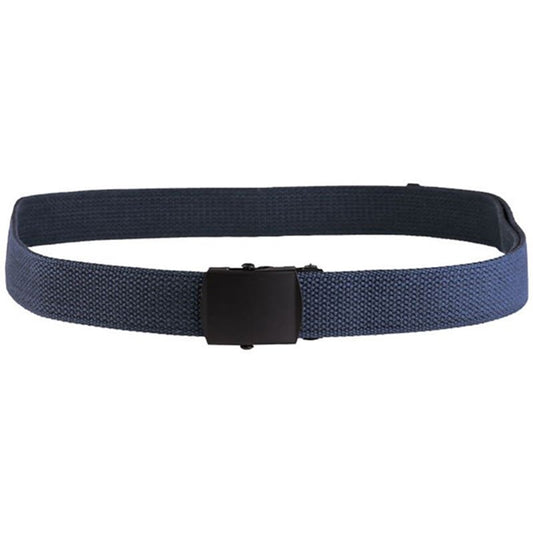 Pas Mil-Tec Cotton Black Buckle - Dark Blue