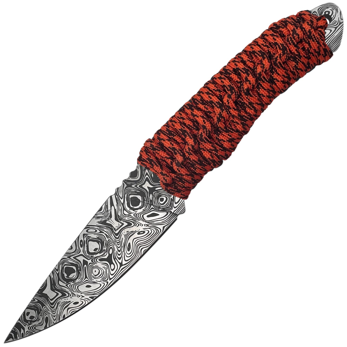 Nóż Takumitak Nighthawk - Damascuc/Orange