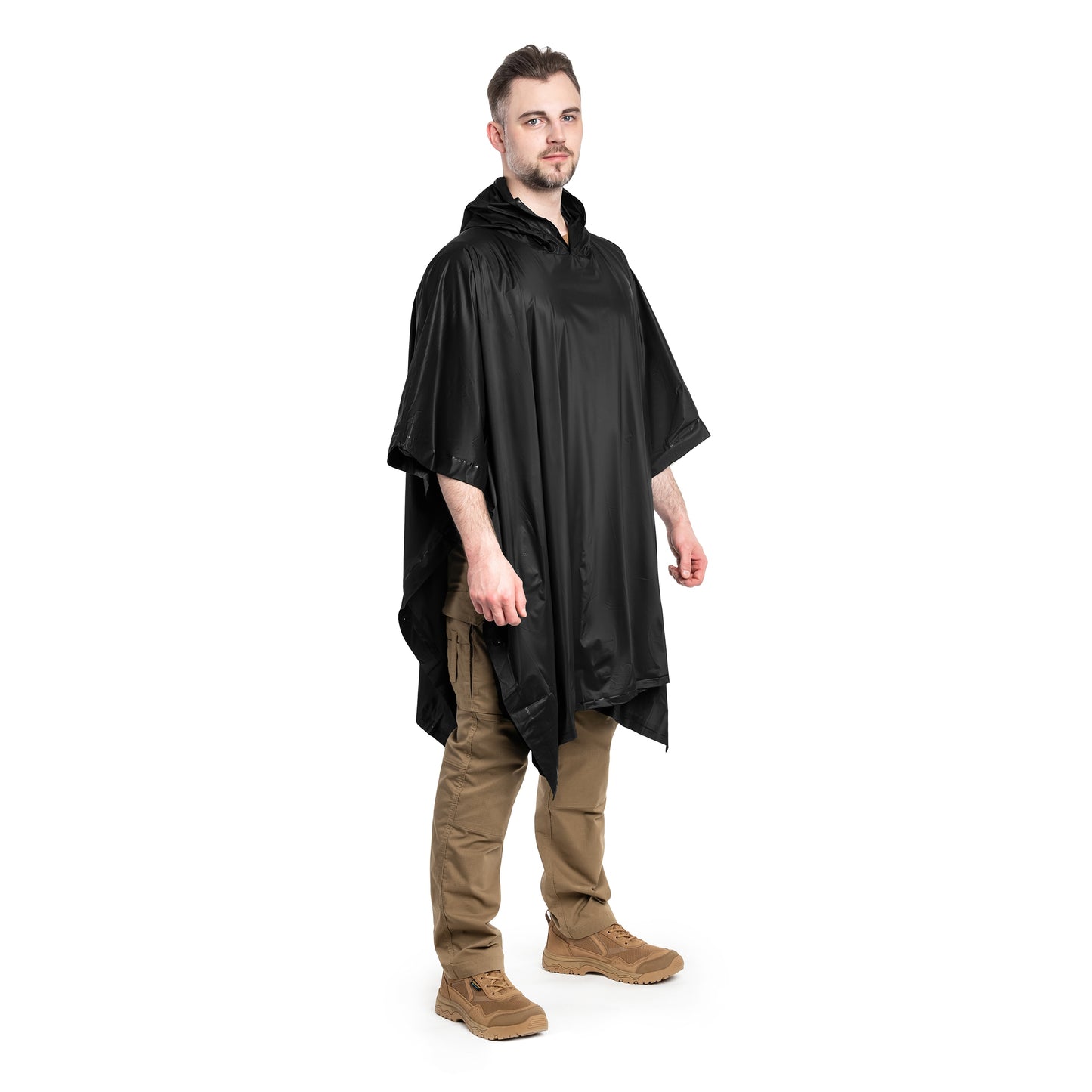 Ponczo Mil-Tec PVC - Black