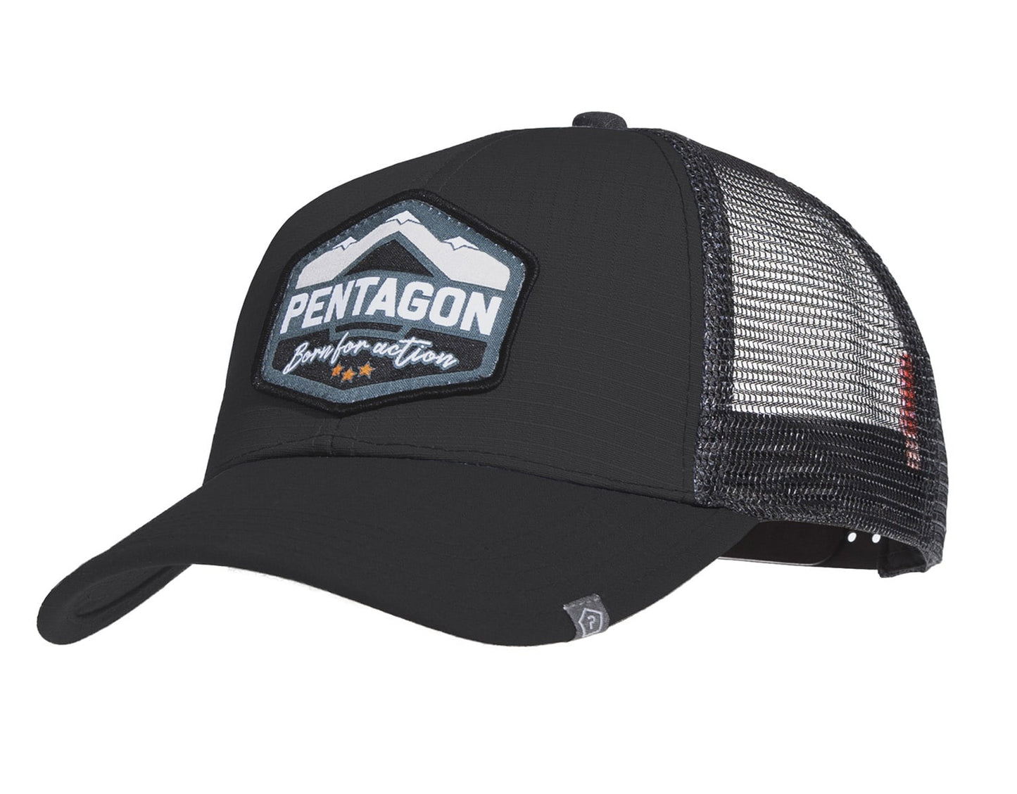 Czapka z daszkiem Pentagon Era Born for action - Black