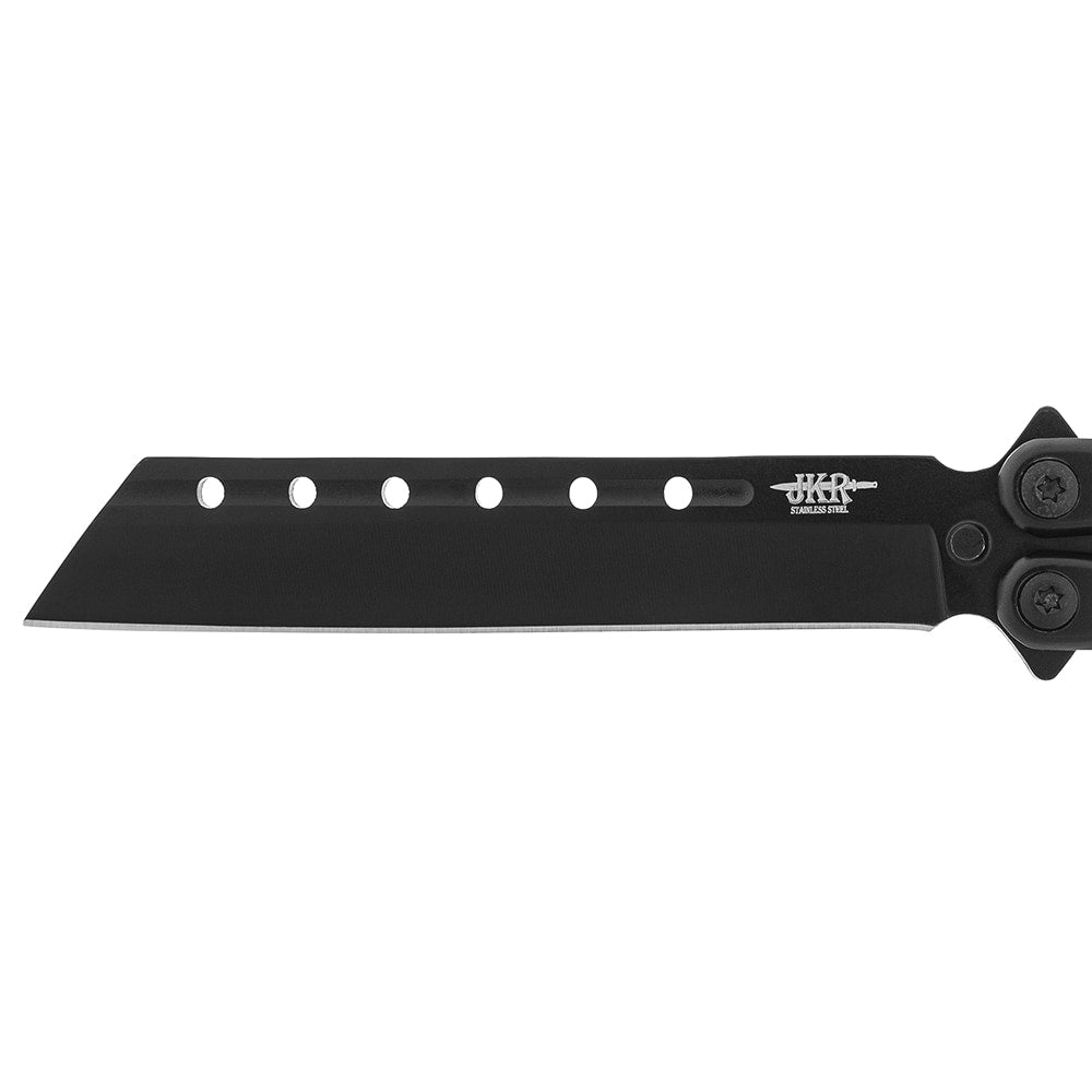 Nóż składany motylek Joker JK805 Full Black Coated