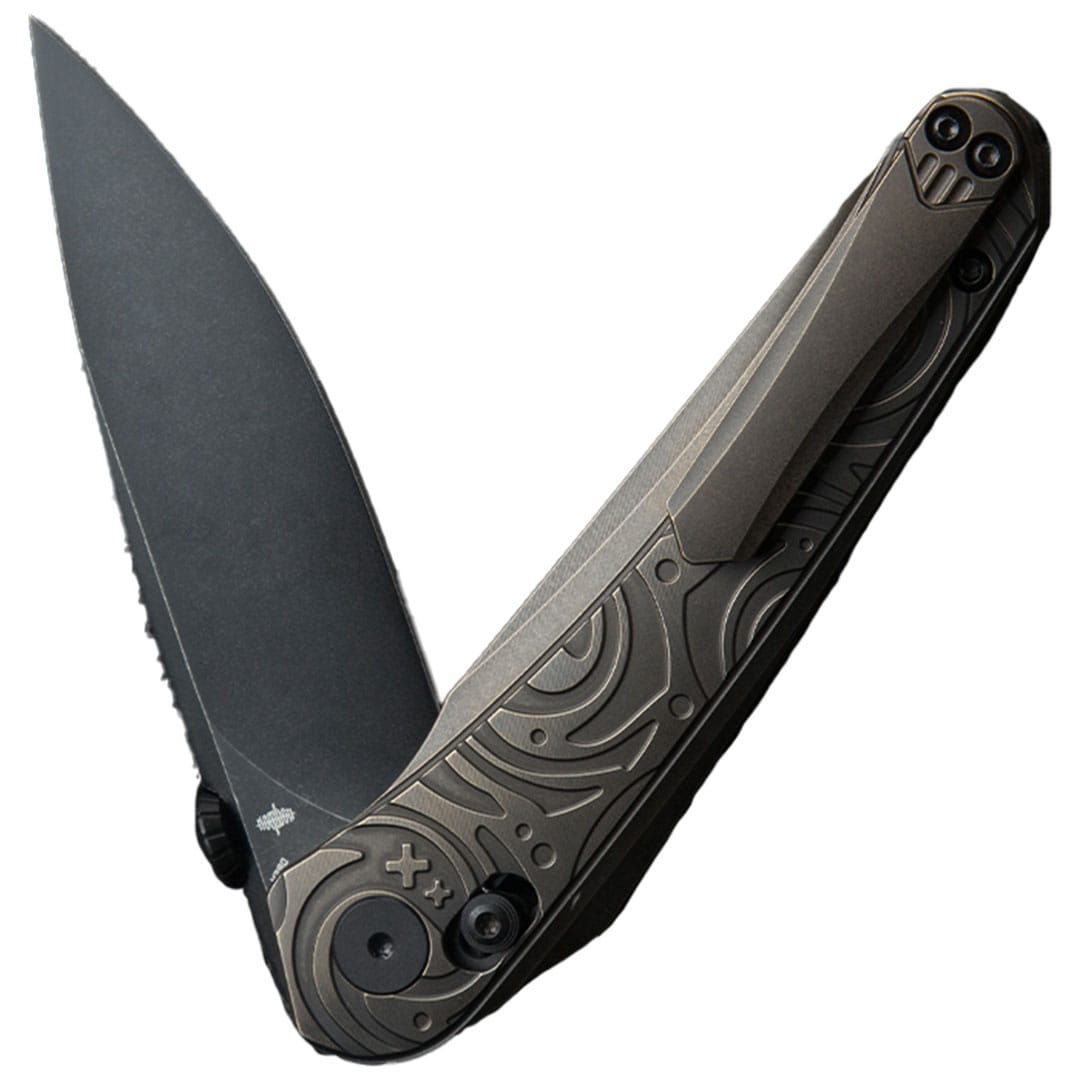 Nóż składany Bestech Knives Mothus - Black Stonewash/Bronze Titanium