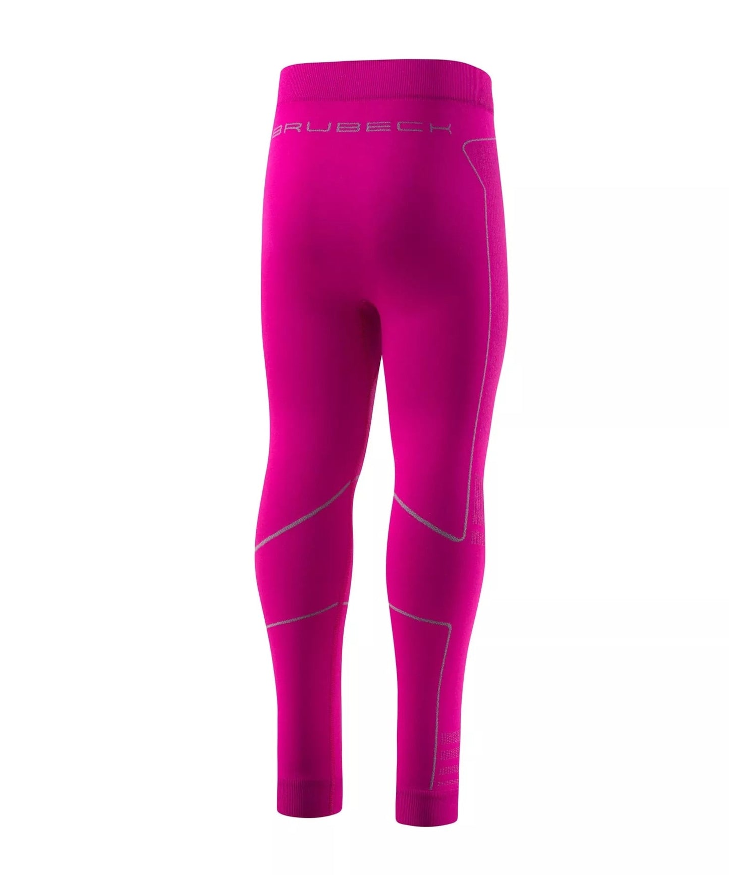 Legginsy termoaktywne dziecięce Brubeck Thermo Kids - Fuksjowe