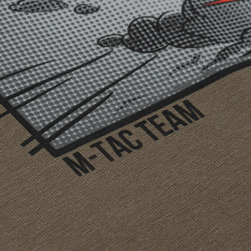 Koszulka T-shirt M-Tac Comics Drone Girl - Dark Olive