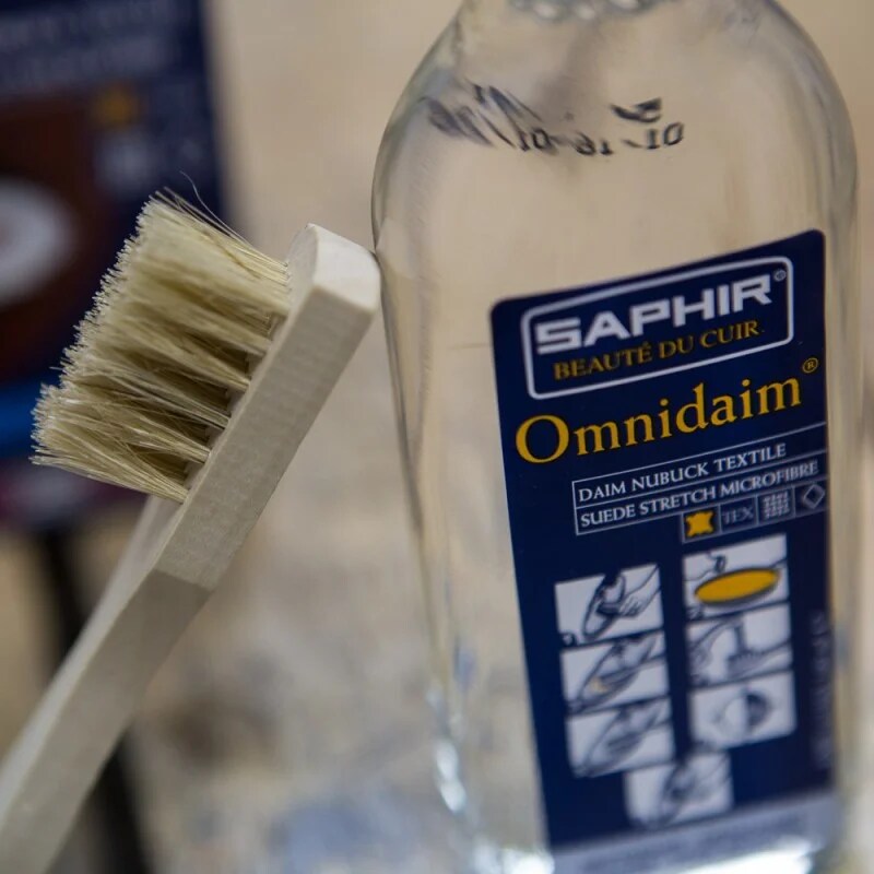 Płyn do czyszczenia zamszu i nubuku Saphir BDC Suede Nubuck Cleaner Omnidaim 100 ml