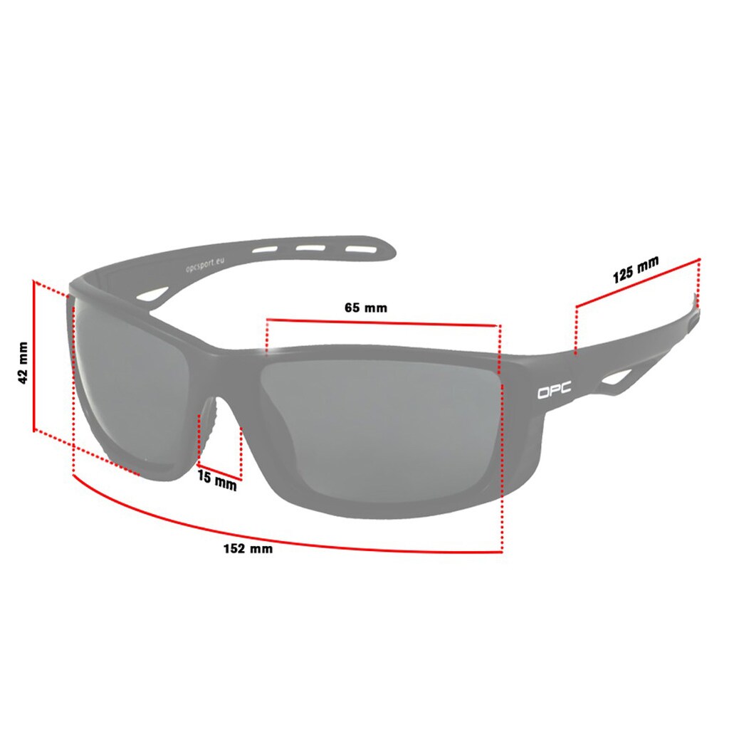 Okulary ochronne OPC Sport Everest Blk Mat Clear