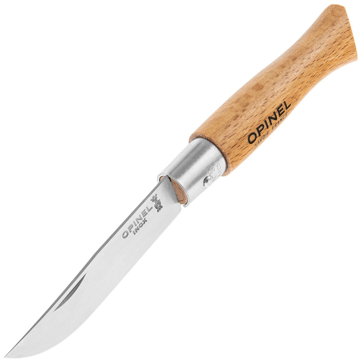 Nóż składany Opinel No.5 Inox Natural