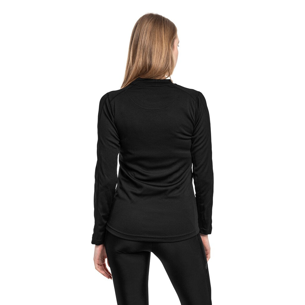 Koszulka termoaktywna damska Highlander Outdoor Long Sleeve Climate-X - Black