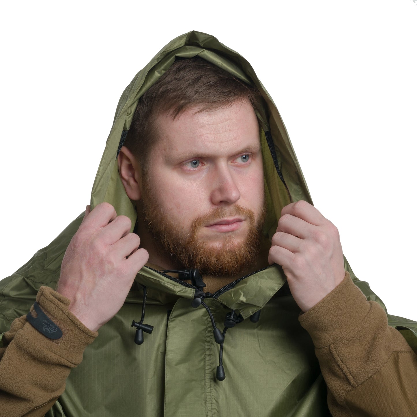 Ponczo Badger Outdoor Timber z funkcją namiotu - Olive
