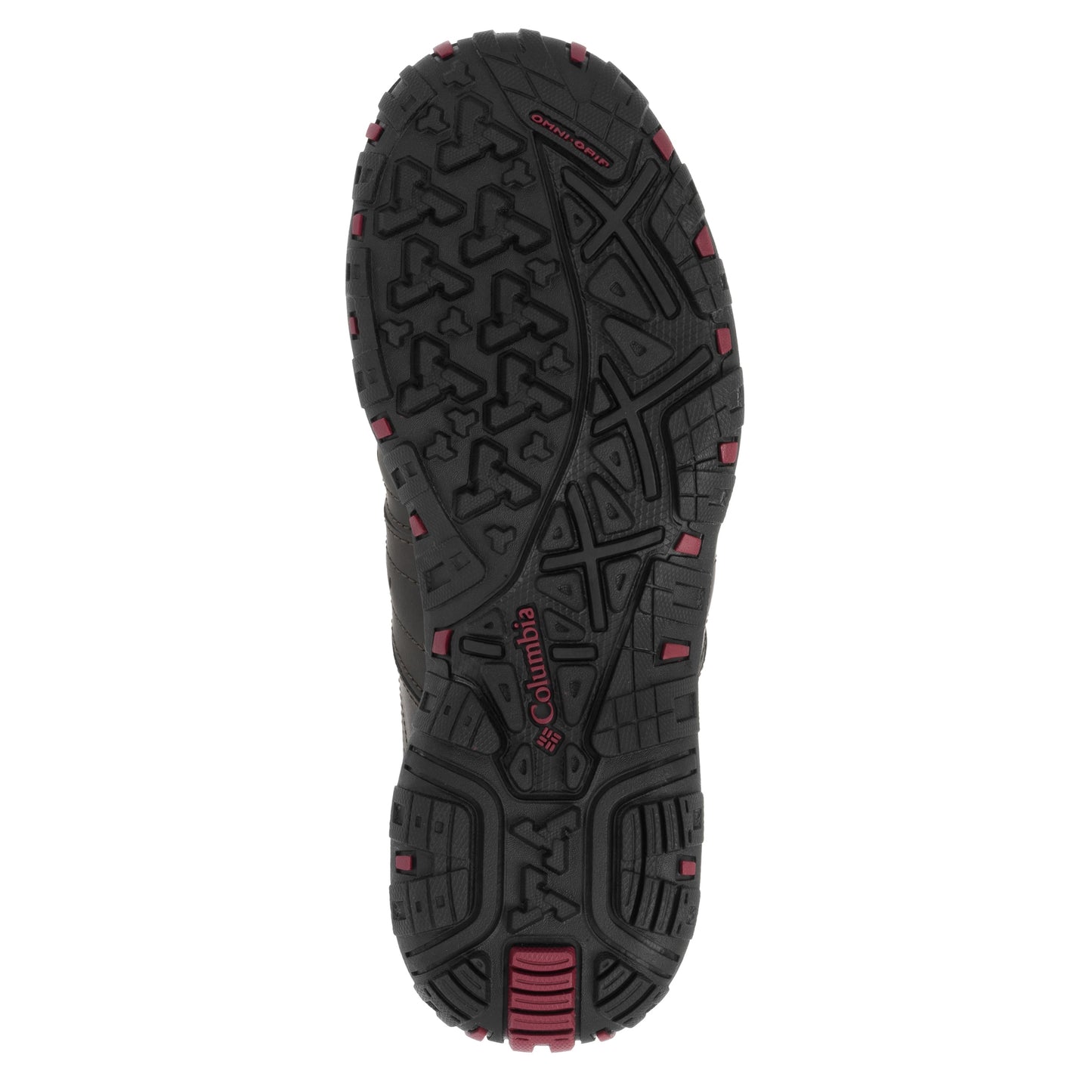 Buty Columbia Woodburn II Low Waterproof - Cordovan/Garne Red
