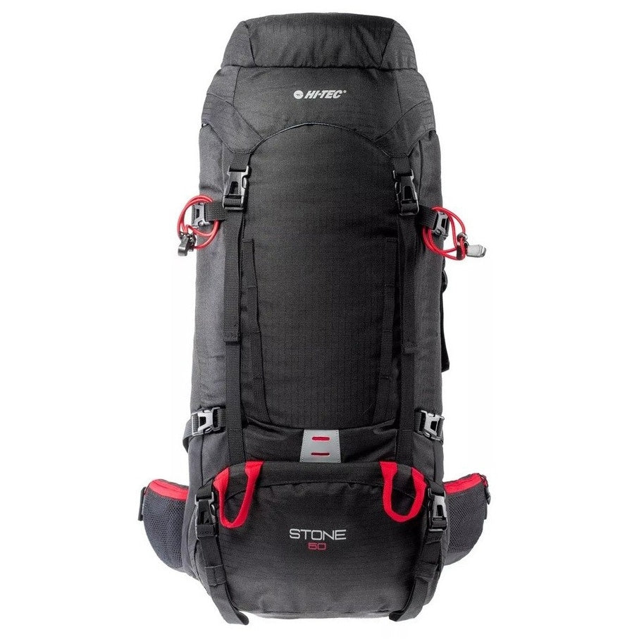 Plecak Hi-Tec Stone 50 l - Black/High Risk Red