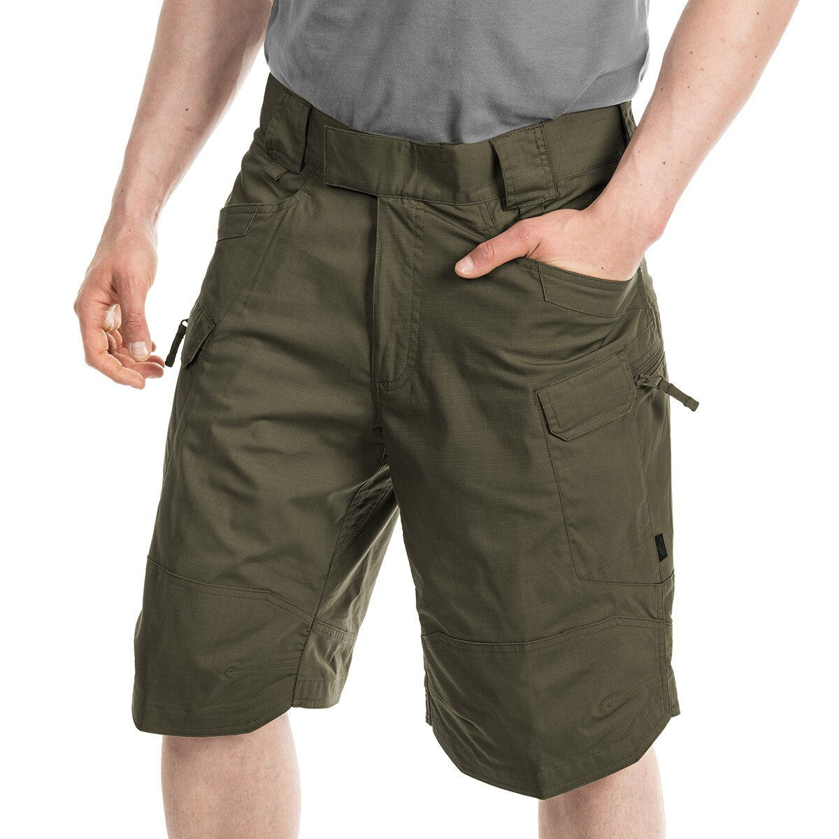 Szorty Helikon UTS 11" PolyCotton Rip-Stop - Taiga Green
