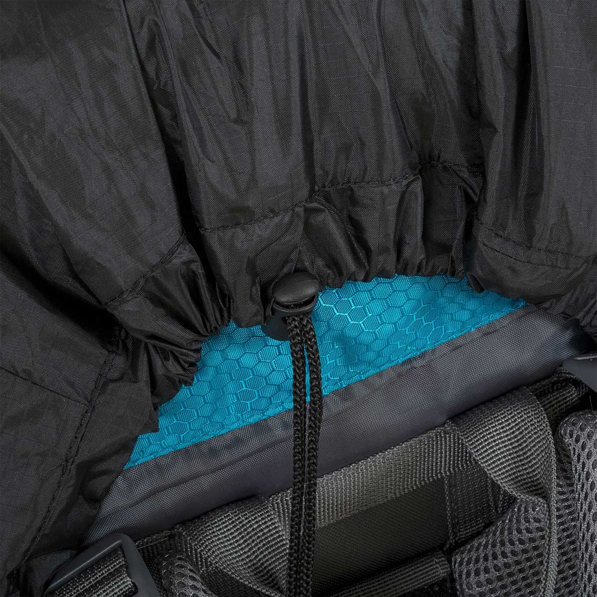 Pokrowiec na plecak Highlander Outdoor Medium Combo Rain Cover 50-70 l - Black