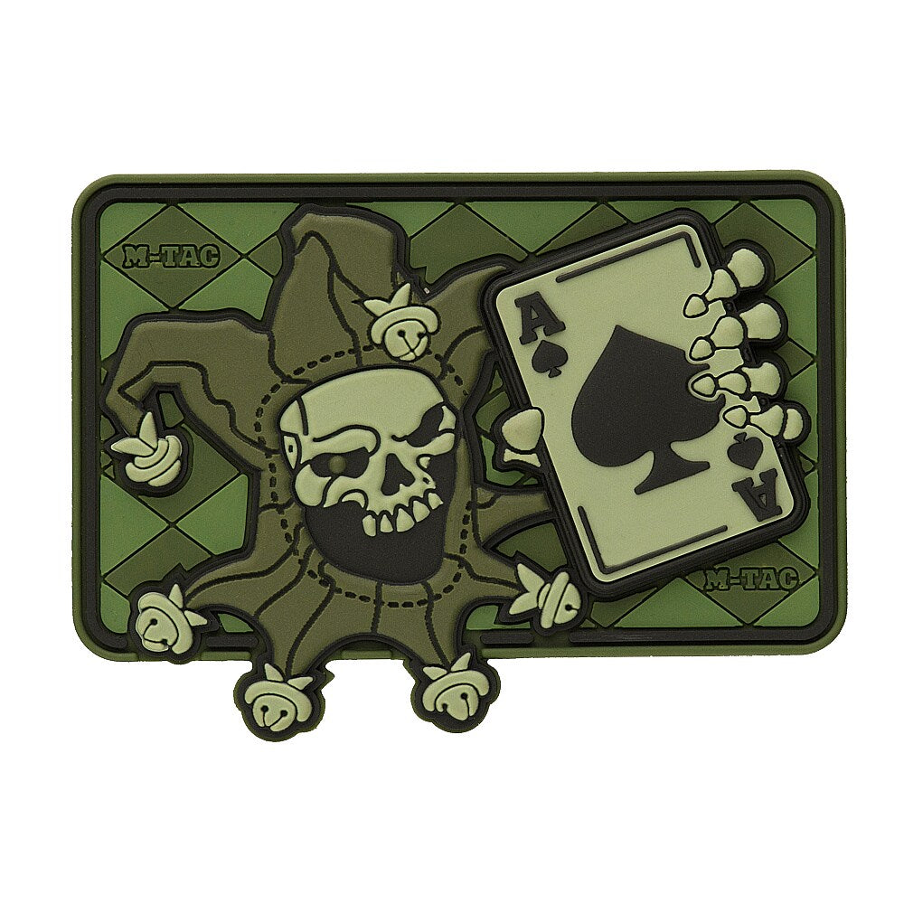 Naszywka M-Tac Joker 3D PVC - Olive