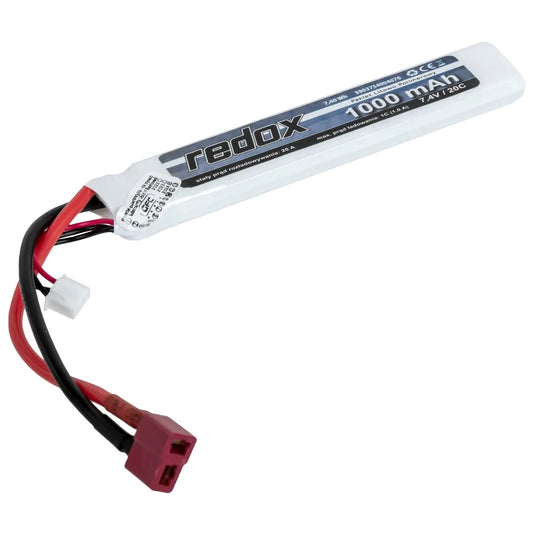 Akumulator ASG Redox Li-Po 20C Deans 7,4V 1000 mAH