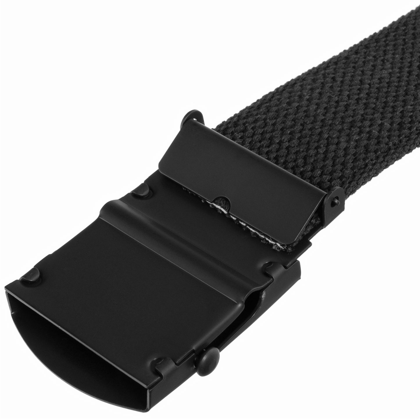 Pasek Mil-Tec US Black Buckle - Black