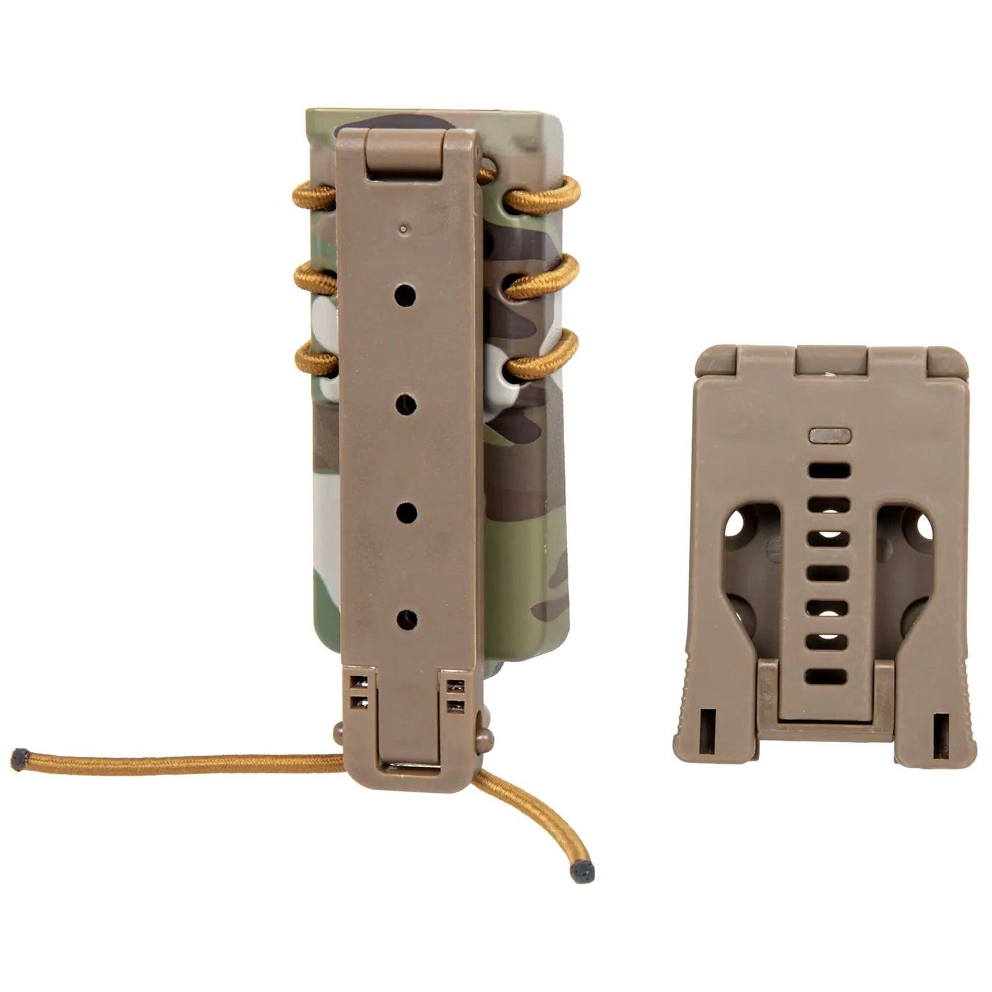 Ładownica Wosport Urban Assault Long Quick Pull na magazynki 9 mm - MultiCam