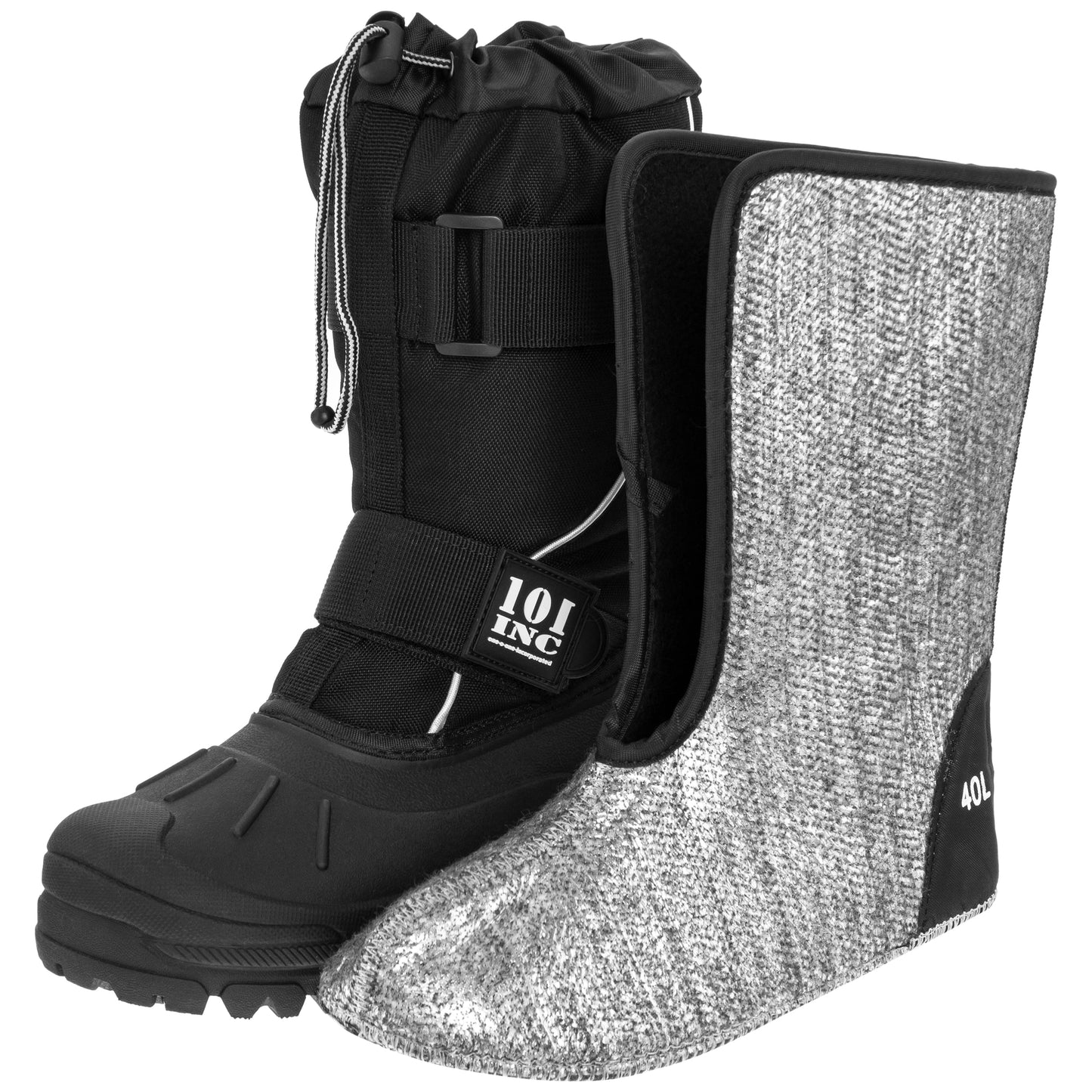 Buty śniegowce 101 Inc. Cold Weather - Black