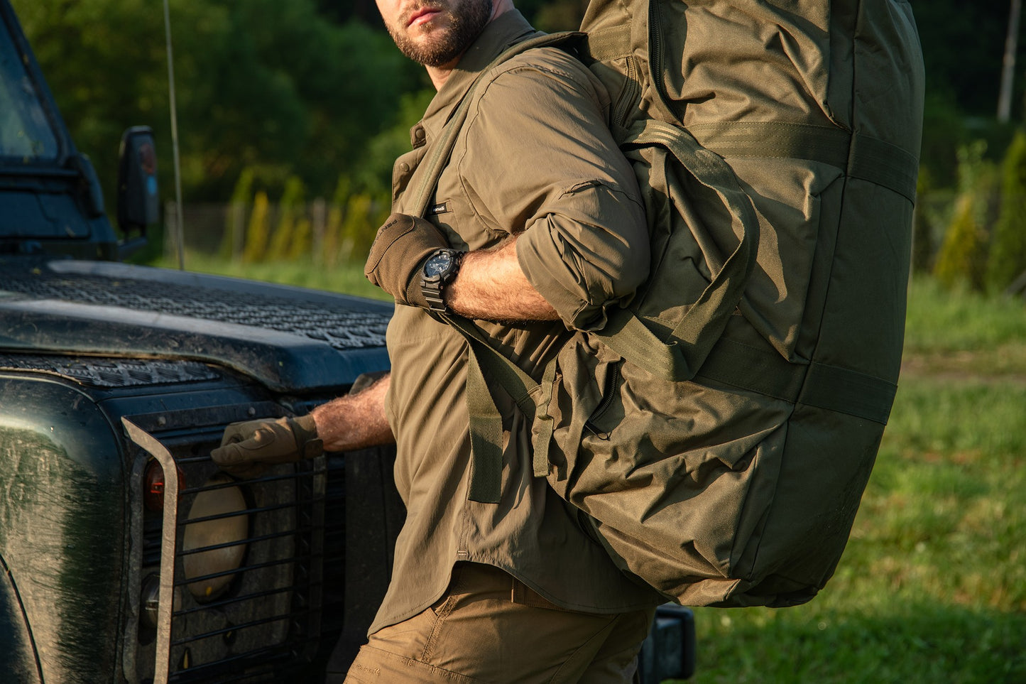 Torba Mil-Tec Combat Duffle Bag Tap 98 l - Olive