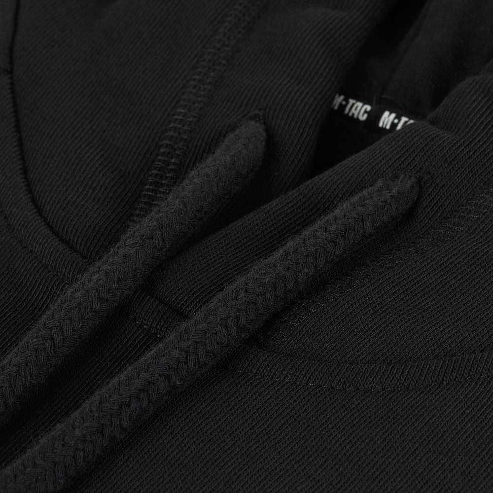 Bluza M-Tac Hoodie Cotton Raglan Hard - Black