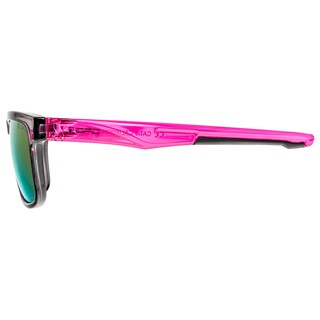 Okulary przeciwsłoneczne OPC Lifestyle California Black/Pink Revo z polaryzacją