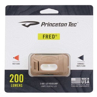 Latarka czołowa Princeton Tec Fred MultiCam - 200 lumenów