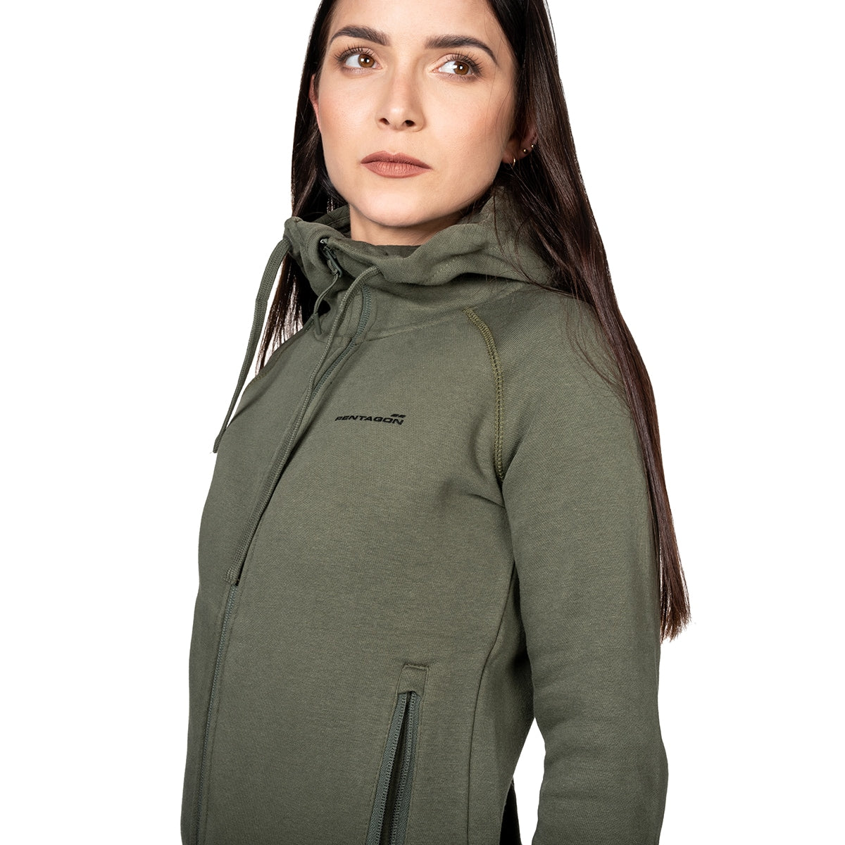 Bluza damska Pentagon Aphrodite Sweater - Camo Green