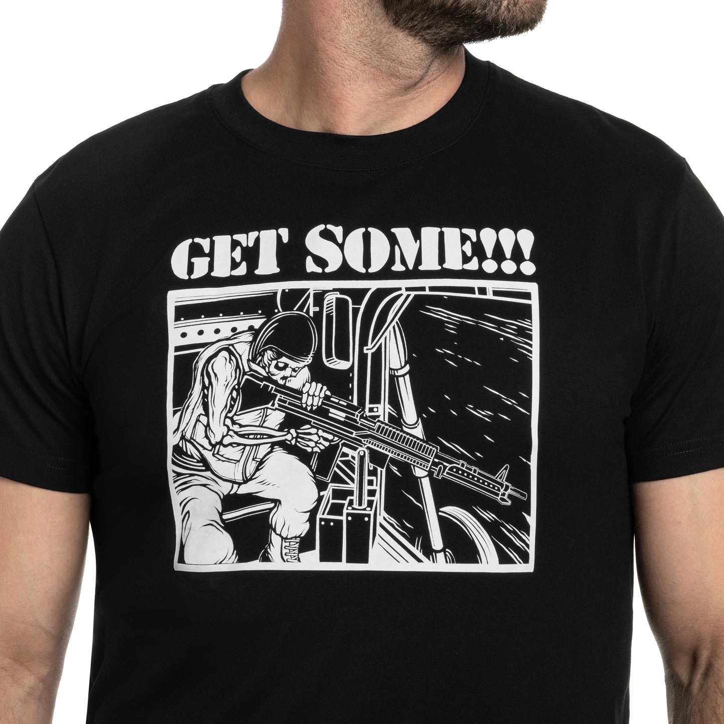 Koszulka T-Shirt Helikon Get Some! - Black