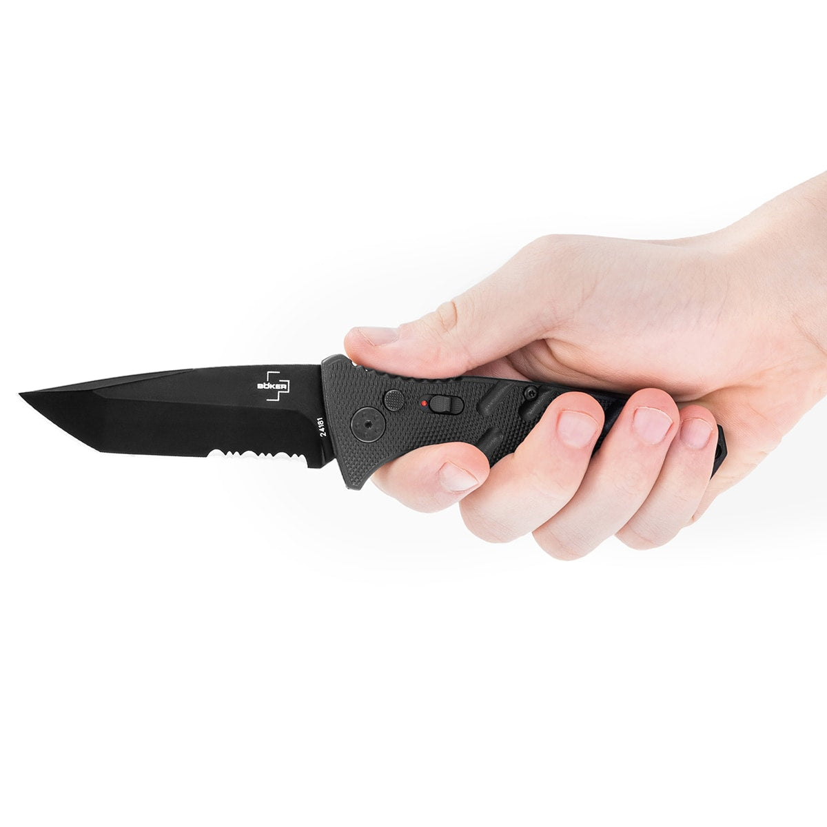 Nóż sprężynowy Boker Plus Strike Tanto